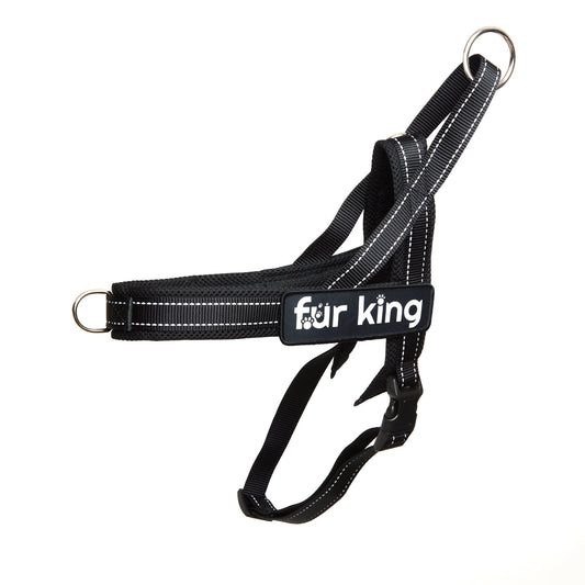 Fur King - Signature Quick Fit Harness Medium Black