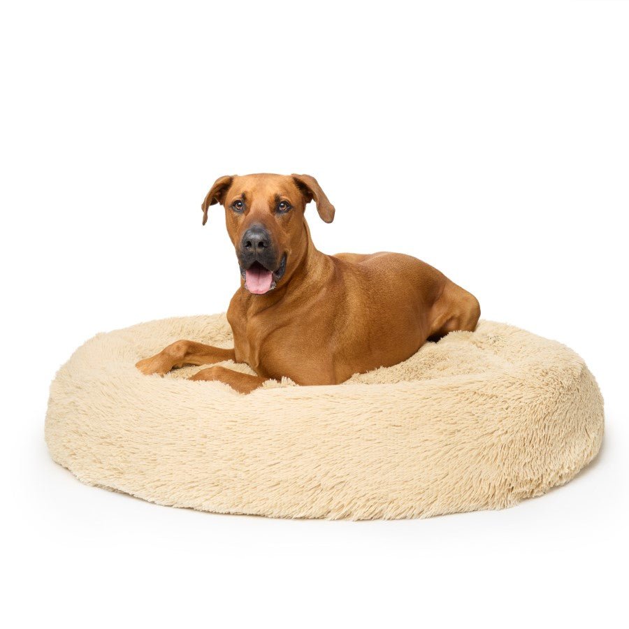 Fur King - "Nap Time" Calming Dog Bed - XL - Brindle