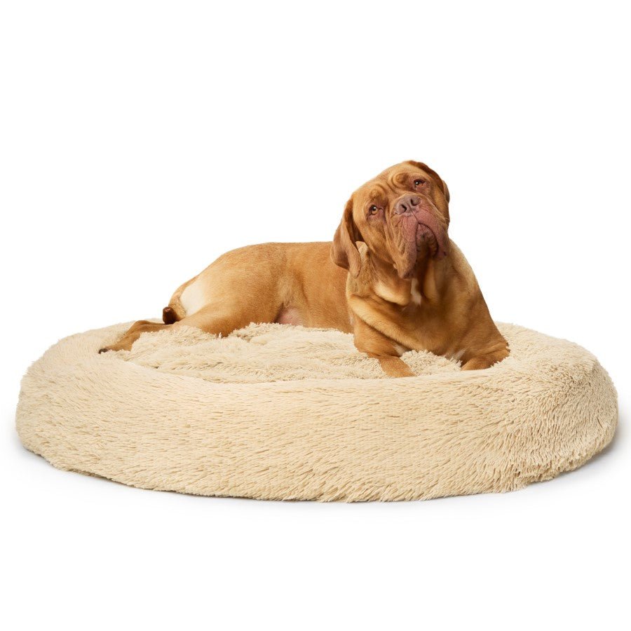 Fur King - "Nap Time" Calming Dog Bed - XXL - Brindle