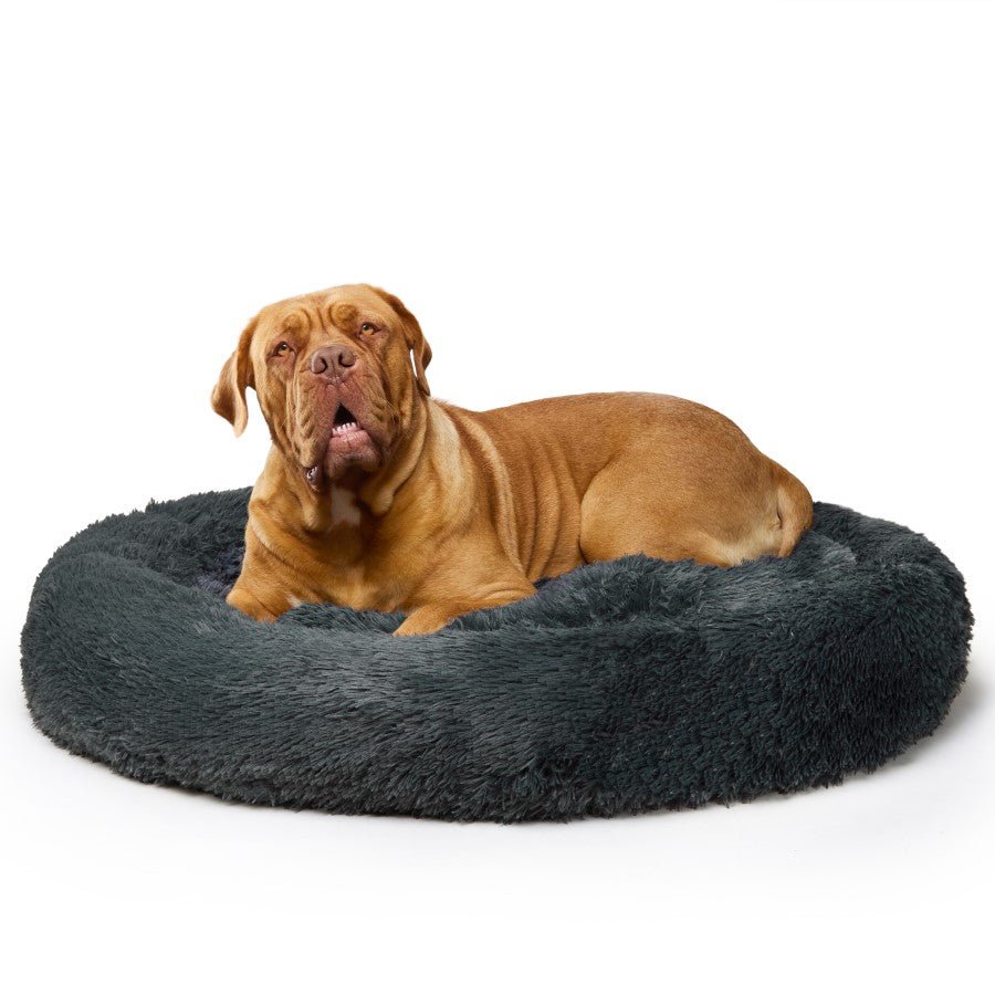 Fur King - "Nap Time" Calming Dog Bed - XXL - Grey