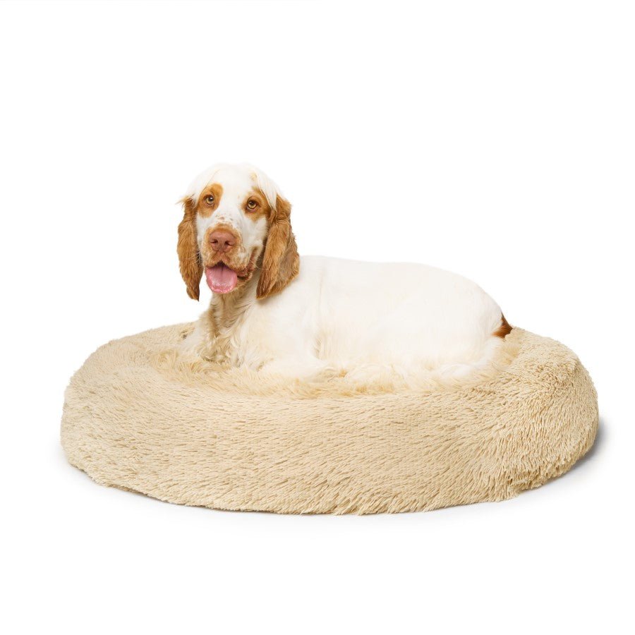 Fur King - "Nap Time" Calming Dog Bed - Medium - Brindle