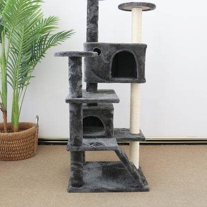 CATIO - Chipboard Flannel Cat Scratching Tree - Abstract Deluxe