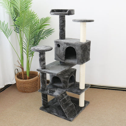 CATIO - Chipboard Flannel Cat Scratching Tree - Abstract Deluxe