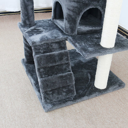 CATIO - Chipboard Flannel Cat Scratching Tree - Abstract Deluxe