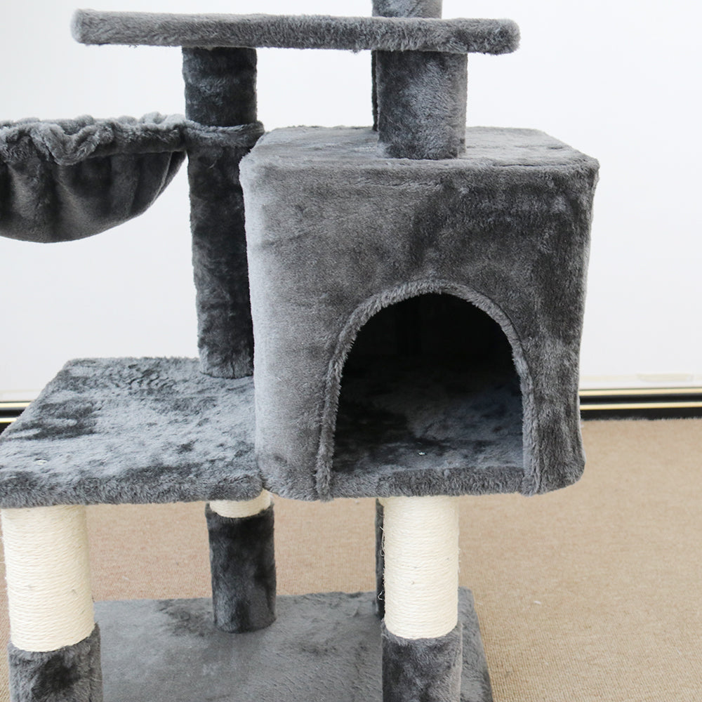 CATIO - Chipboard Flannel Cat Scratching Tree - Abode 112cm