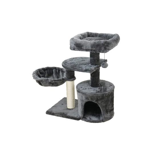 CATIO - Chipboard Flannel Cat Scratching Tower - Cubby