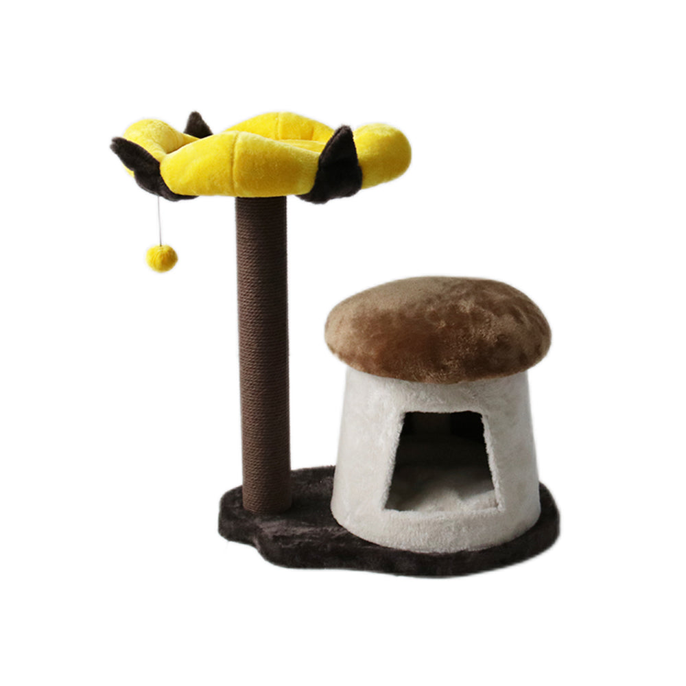 CATIO - Cat House With Enchanted Flower Cat Scratching Tree