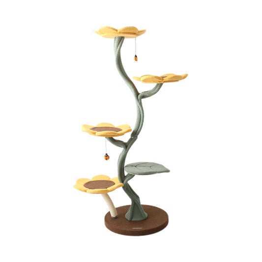 CMISSTREE - 5-Level Sunflower Cat Tree