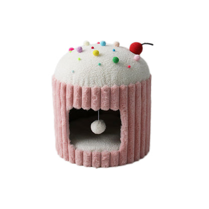 CATIO - Pink Cupcake Cat House