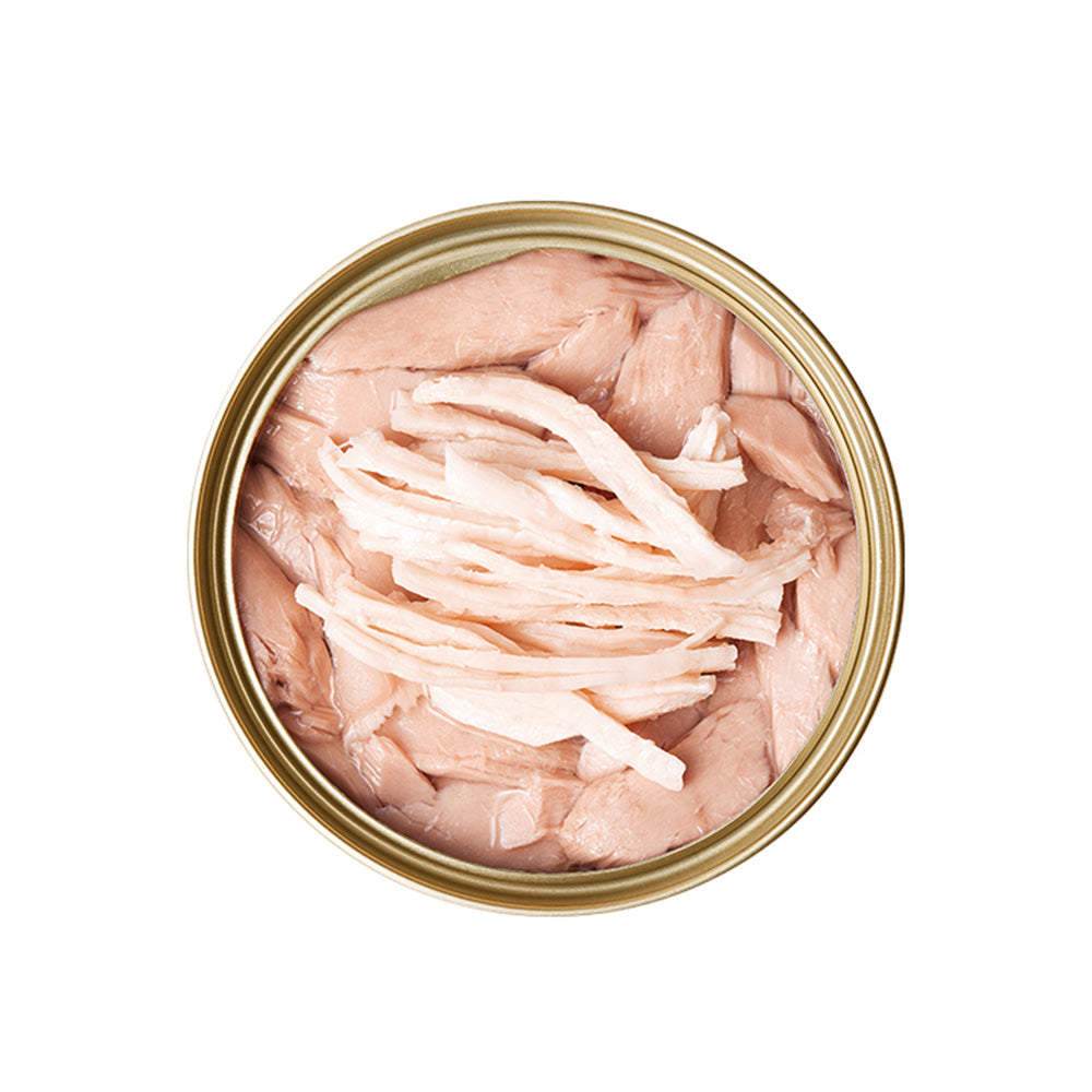 CAT FOREST - Premium Tuna White Meat With Chicken In Jelly Cat Canned Food 85G X 24