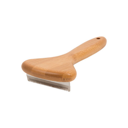 Essential Pet Natural Bamboo Deshedding Tool – For Cats & Dogs