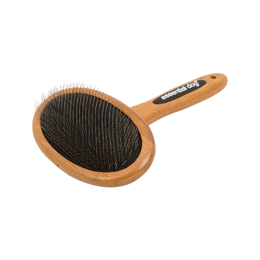 Essential Pet Natural Bamboo Slicker Brush – For Cats & Dogs