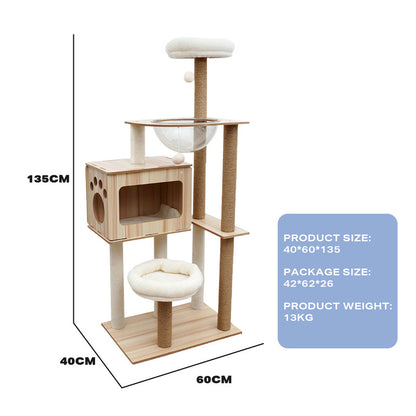 Cat Tree Scratching Post Condo