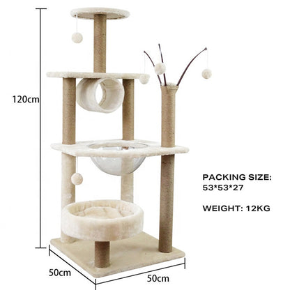 Cat Tree Scratching Post Scratcher Tower Condo