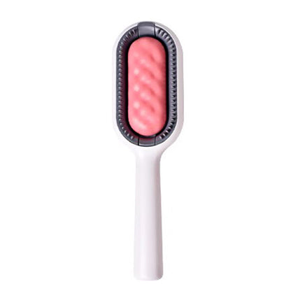 4-in-1 Multifunctional Pet Hair Cleaning Depilatory Comb - Pink