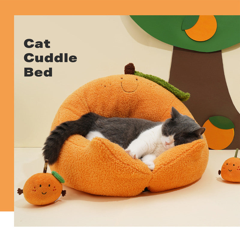 Cat Bed Detachable Washable Fluffy