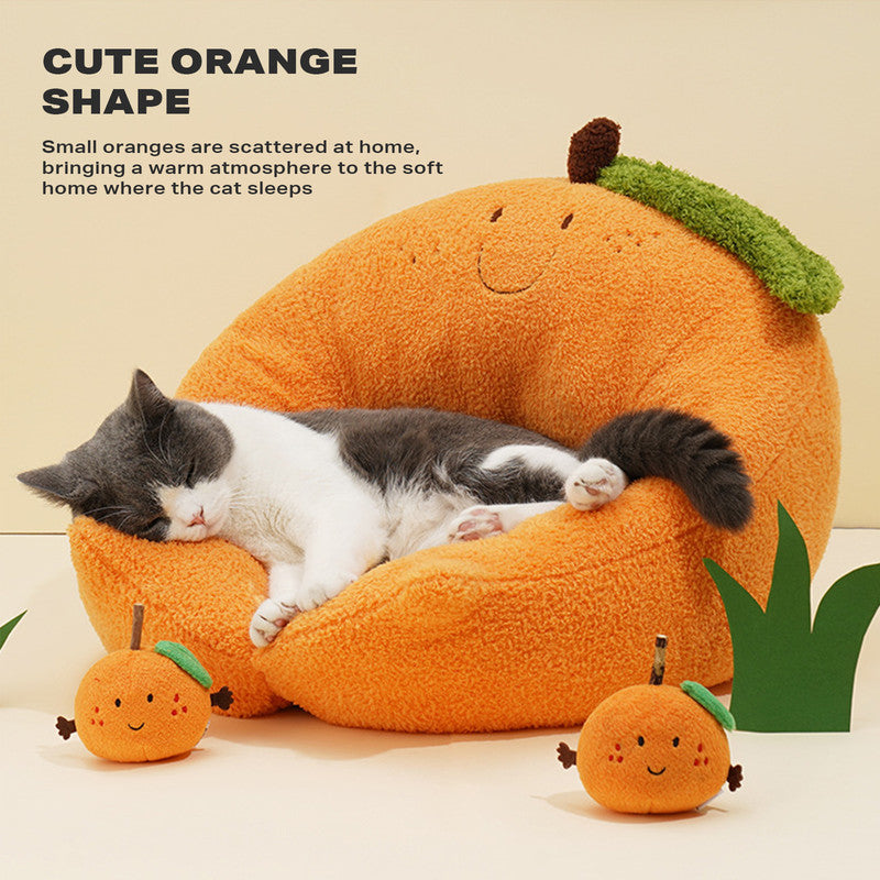 Cat Bed Detachable Washable Fluffy