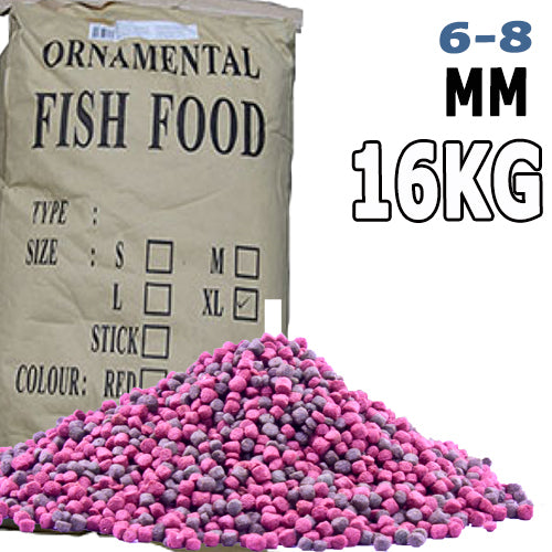 6-8mm Premium Floating Pellet 16Kg Bag