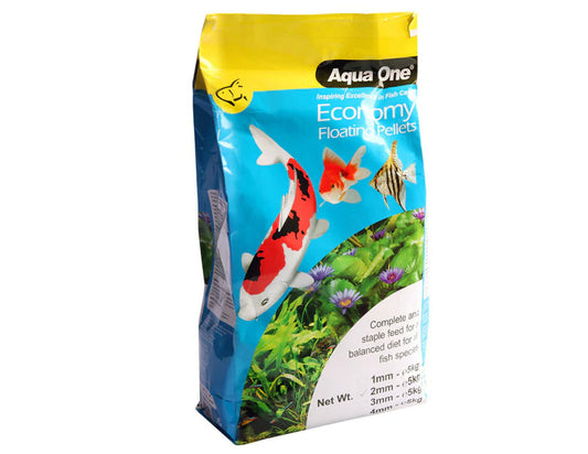 Aqua One Economy Pellets 2mm - 5kg