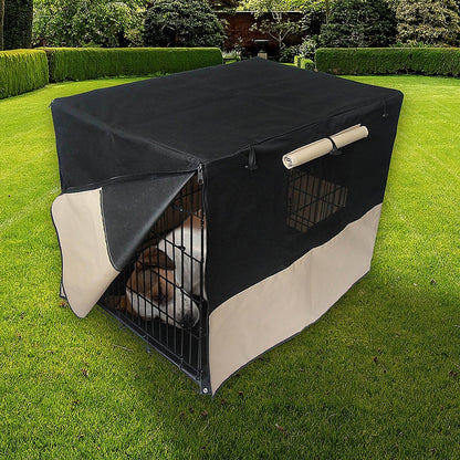 36" Pet Dog Crate with Waterproof Cover