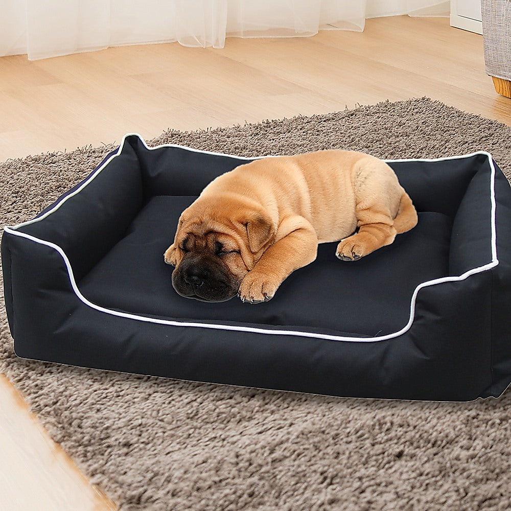 100cm x 80cm Heavy Duty Waterproof Dog Bed - Indoor/Outdoor