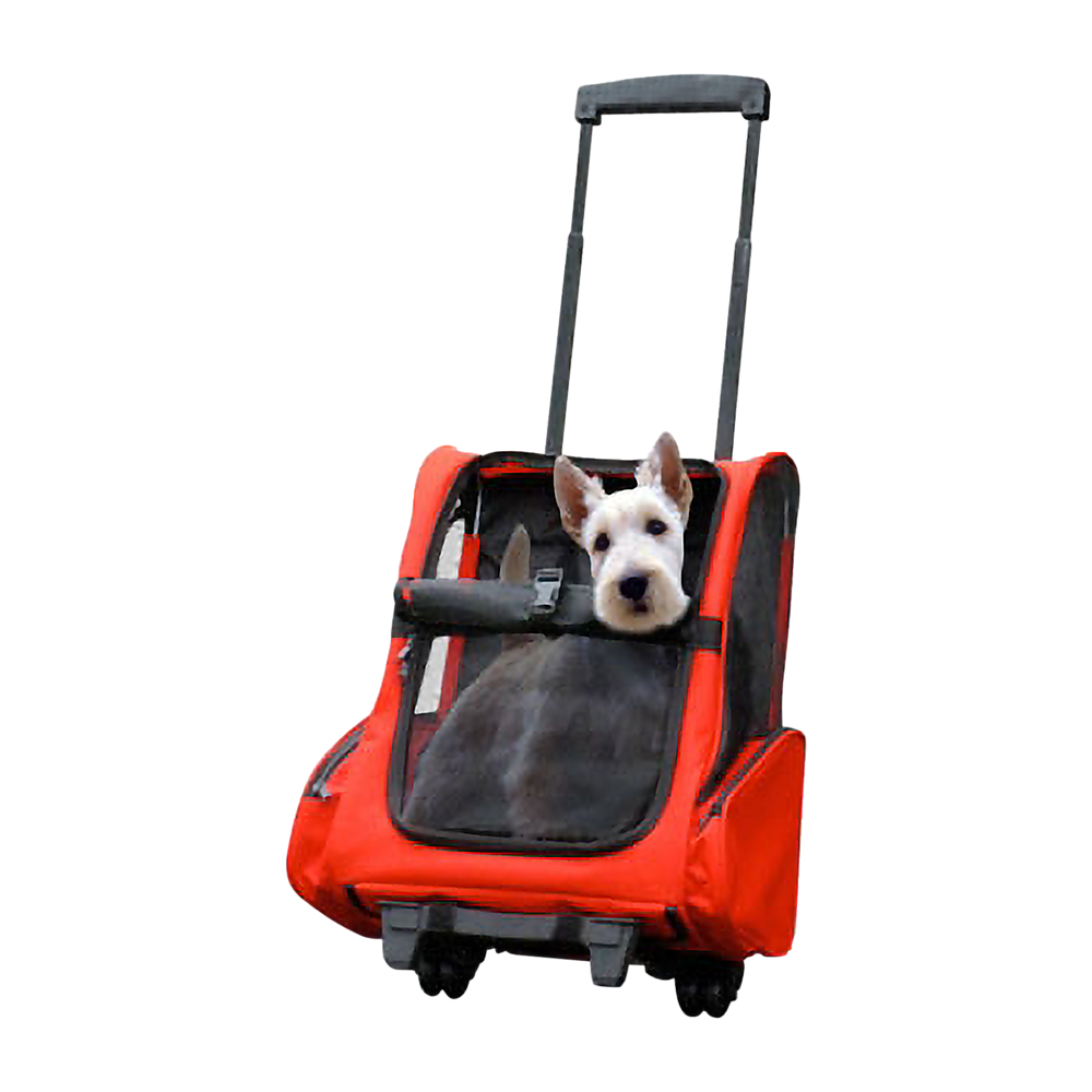 Dog Pet Safety Transport Carrier Backpack Trolley