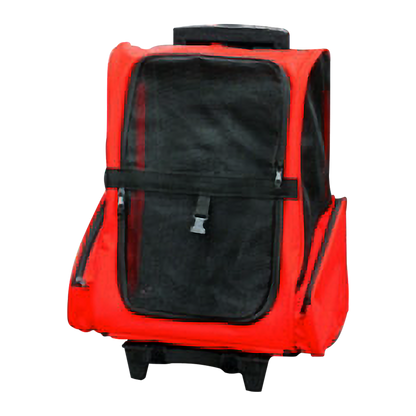 Dog Pet Safety Transport Carrier Backpack Trolley