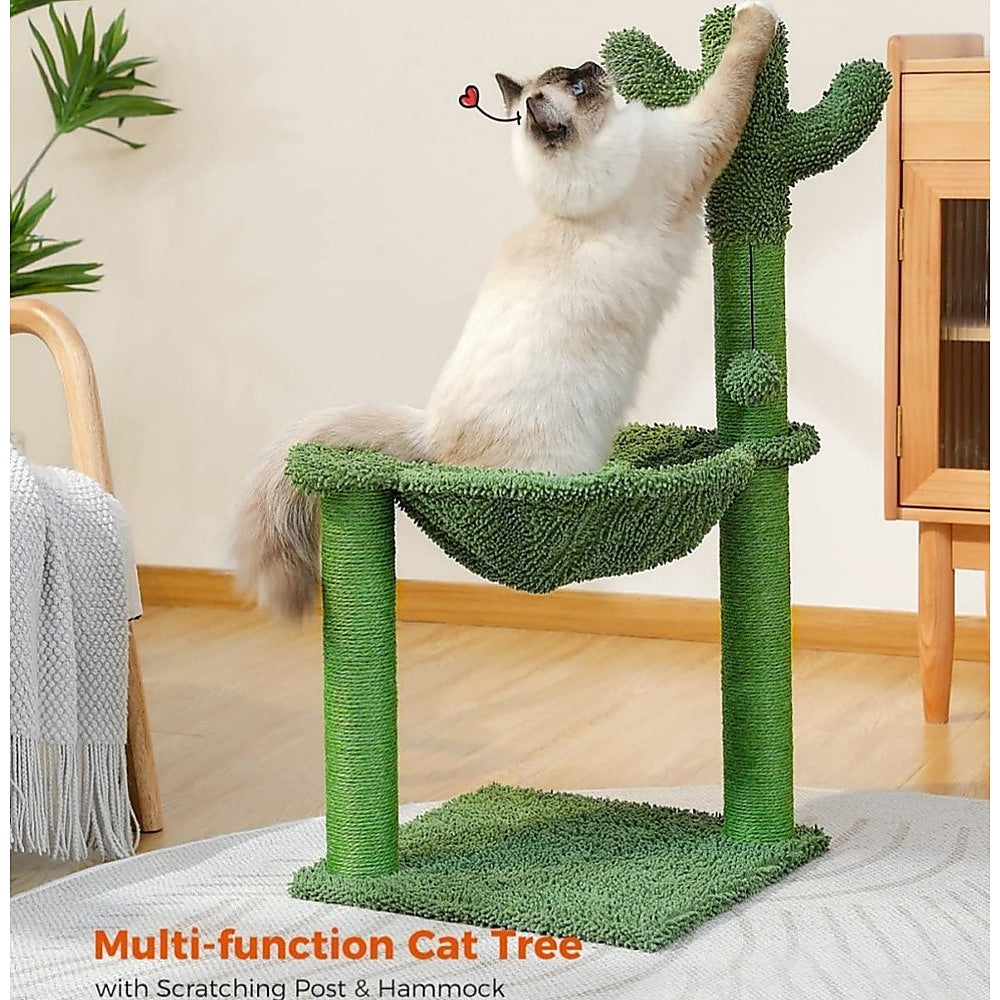 Cactus Cat Tree Tower Scratching Post