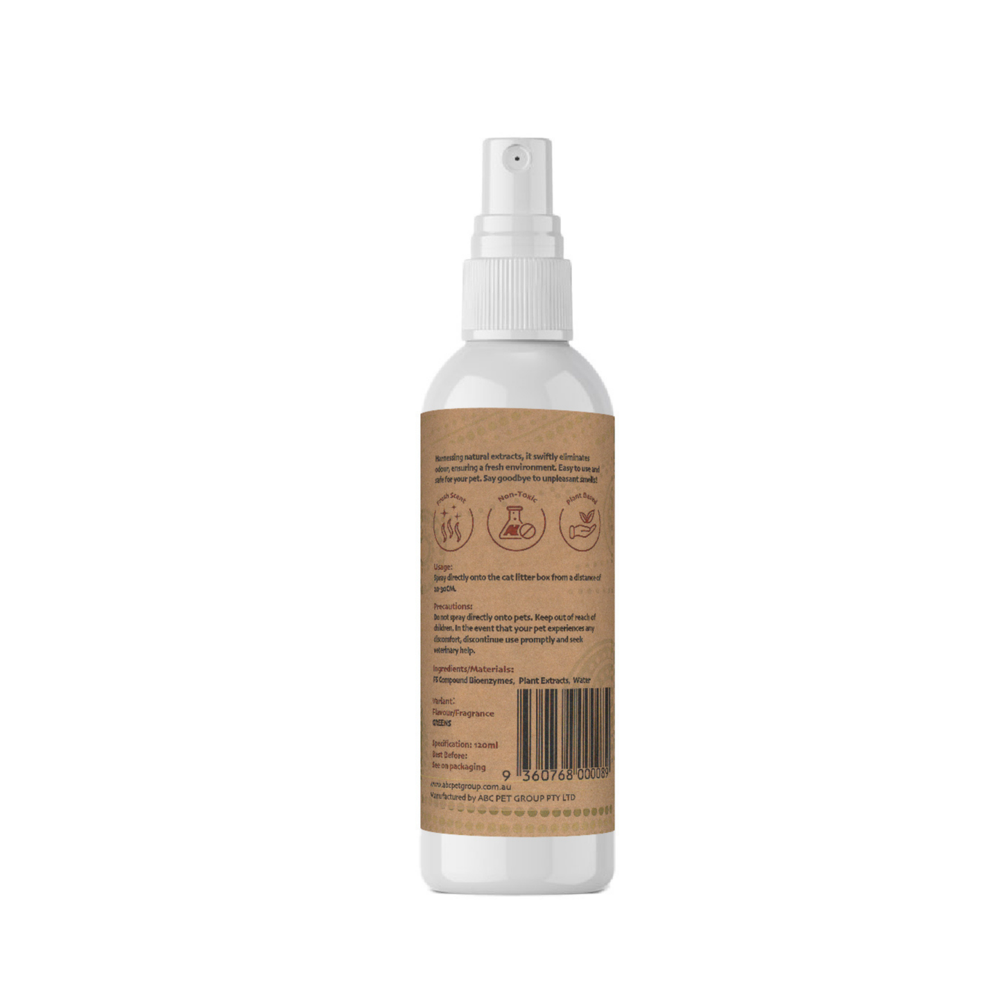 Goomaroo - Cat Litter Deodorising Spray 120ml