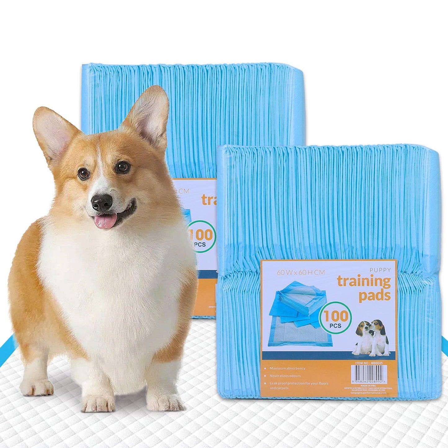 200pcs Dog Absorbent Training Pad 60 x 60 cm