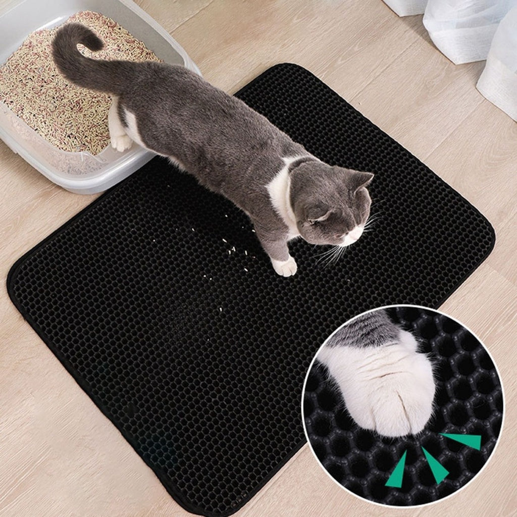 Floofi Litter Mat Bone Shape