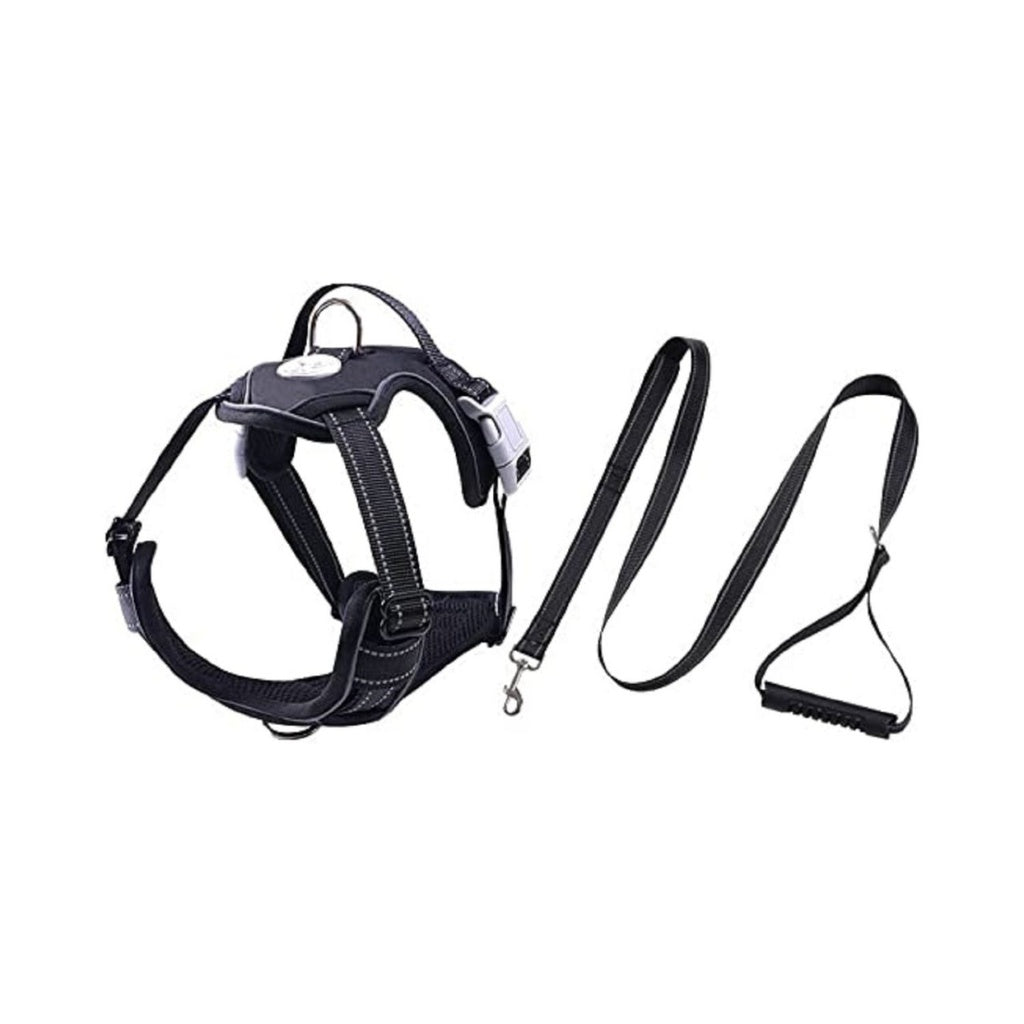 FLOOFI Dog Harness Vest XXL Size (Black)