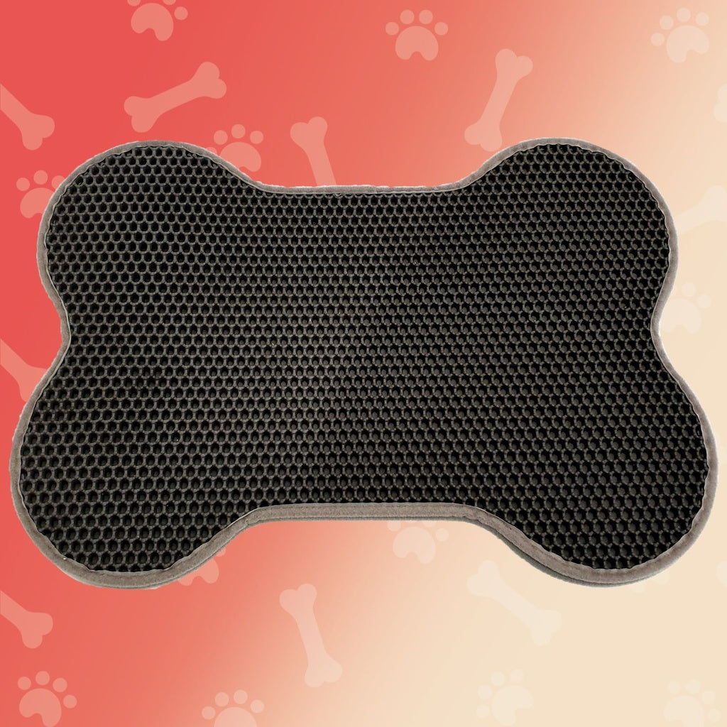 Floofi Litter Mat Bone Shape