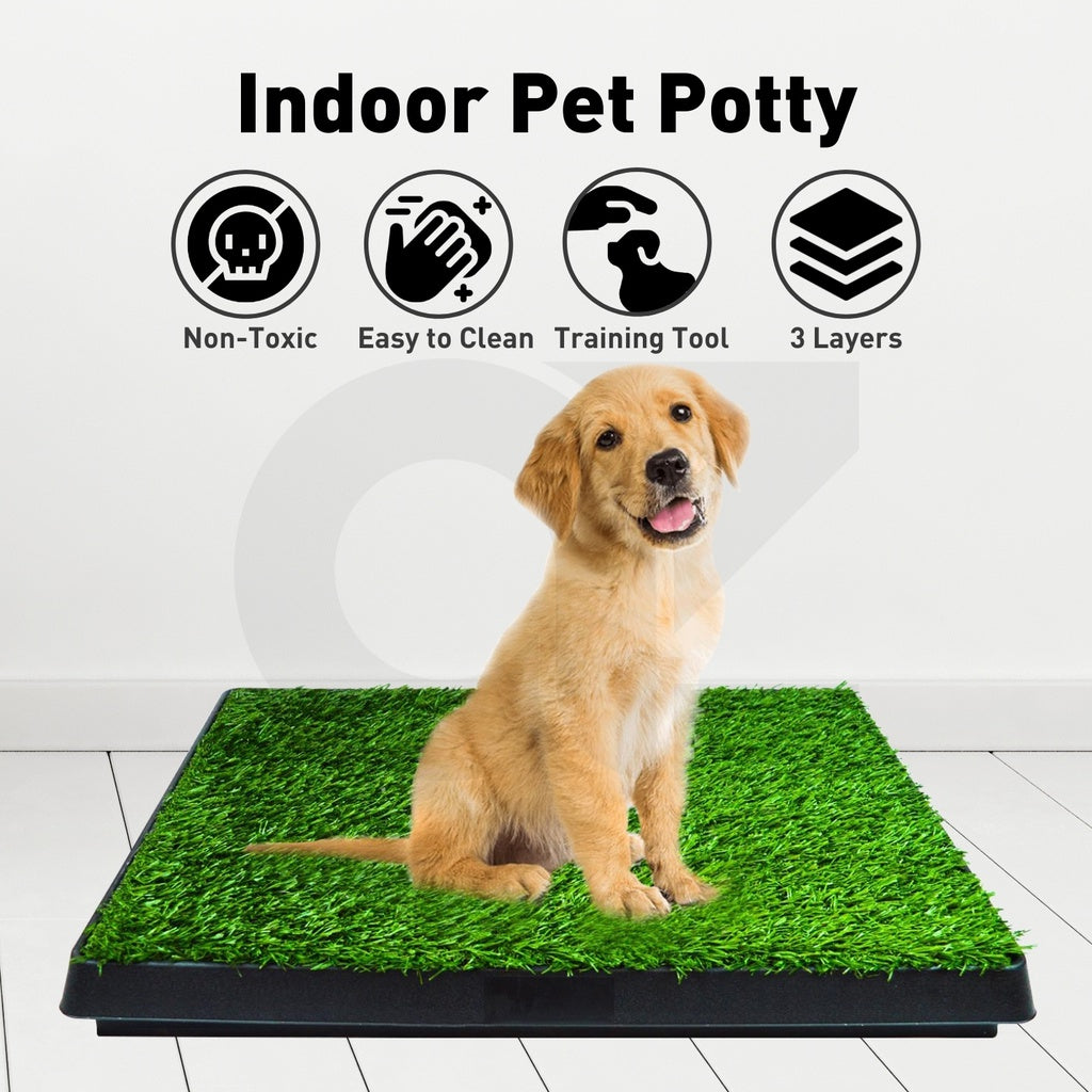 Floofi Indoor Dog Toilet Tray for Potty Training