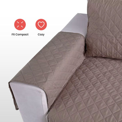 FLOOFI Pet Sofa Cover 1 Seat (Khaki)