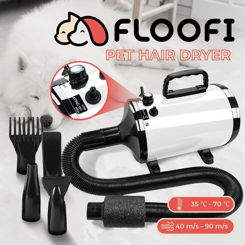 Floofi Pet Hair Dryer Advance White