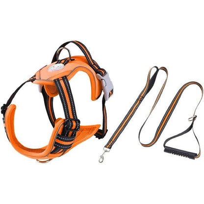 FLOOFI Dog Harness Vest S Size (Orange)