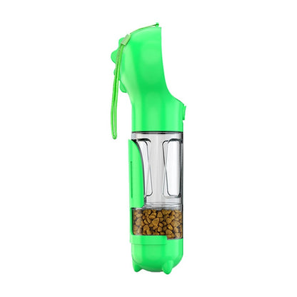 Floofi 4 in 1 Pet Scooper and Feeder Green