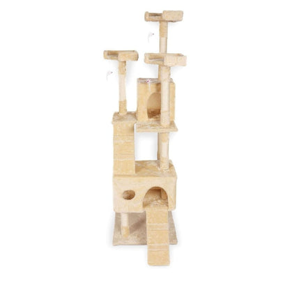 Floofi 170cm Plush Cat Condo Cat Tree Beige