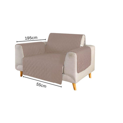 FLOOFI Pet Sofa Cover 1 Seat (Khaki)