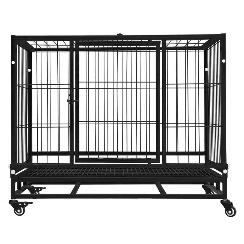 Floofi Dog Cage 46" (with wheels)