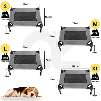 Floofi Pet Outdoor Waterproof Camping Bed (M Army)