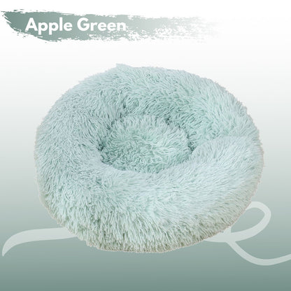 FLOOFI XL 100CM Round Pet Bed (Green)