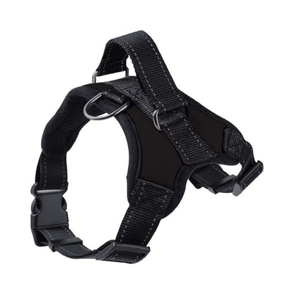 FLOOFI Dog Harness M Size (Black)